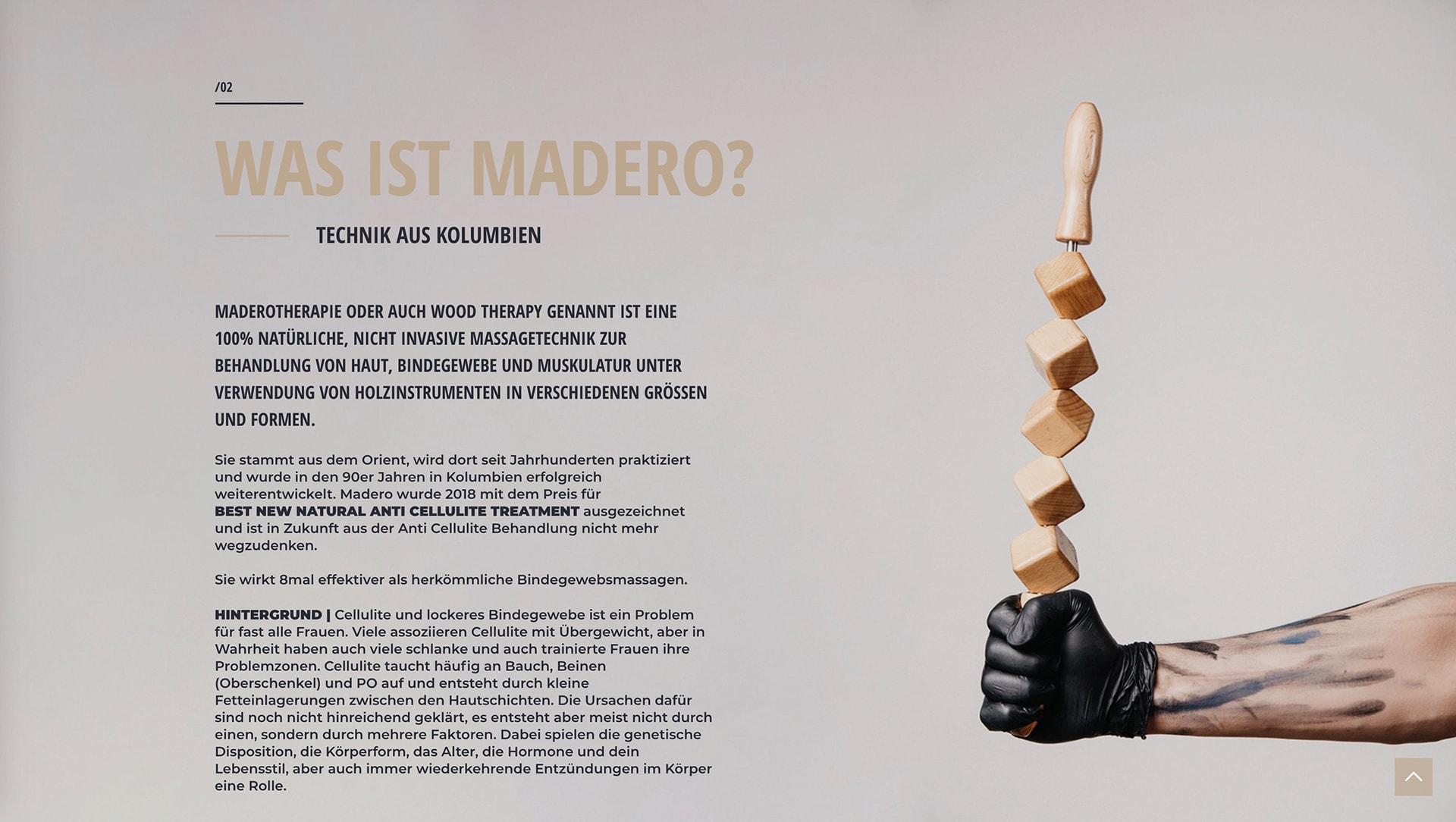 Webdesign Madero Massage Graz